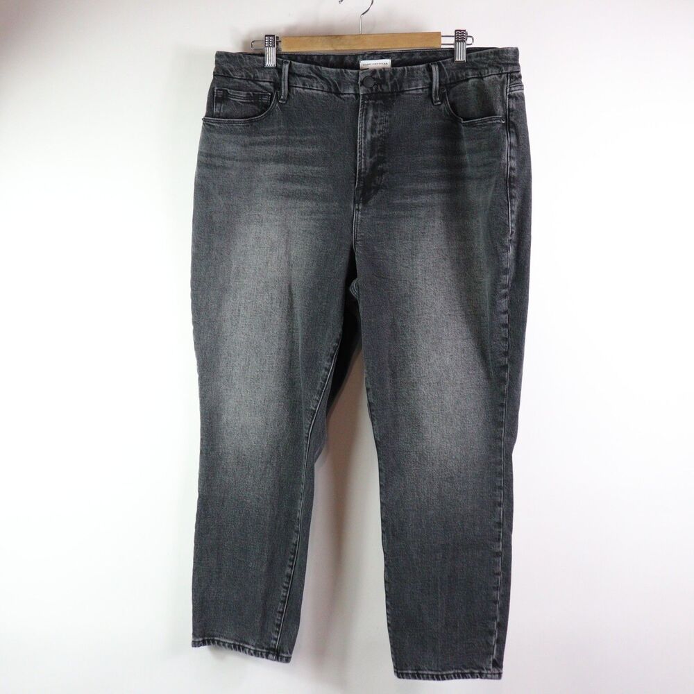Good American black Jeans size 15 plus size